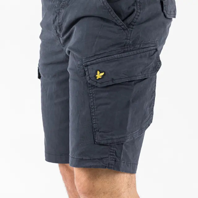BERMUDA LYLE & SCOTT WEMBLAY CARGO SHORT BLU NAVY