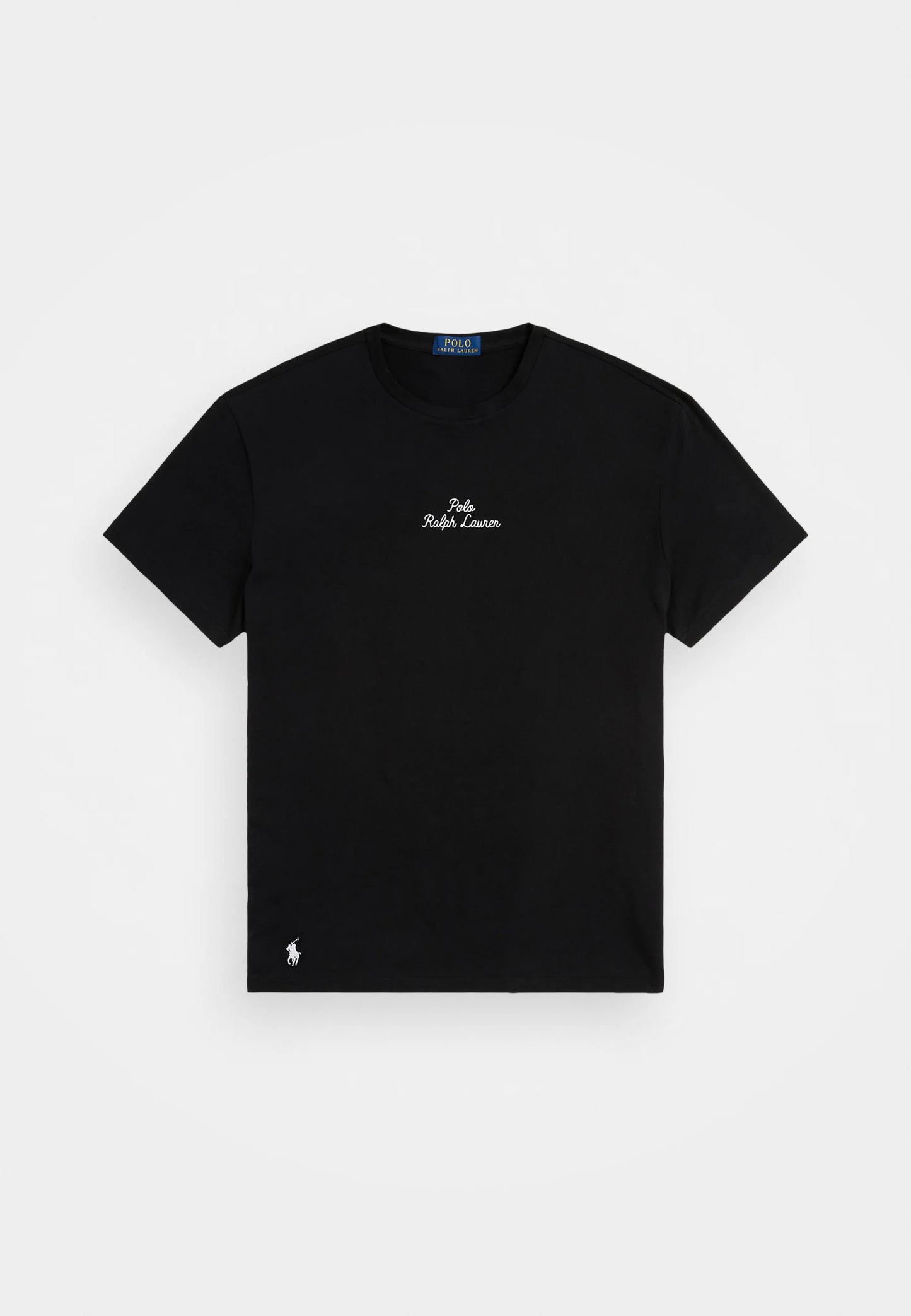 T-SHIRT RALPH LAUREN MAGLIETTA IN JERSEY CUSTOM SLIM FIT NERO 2