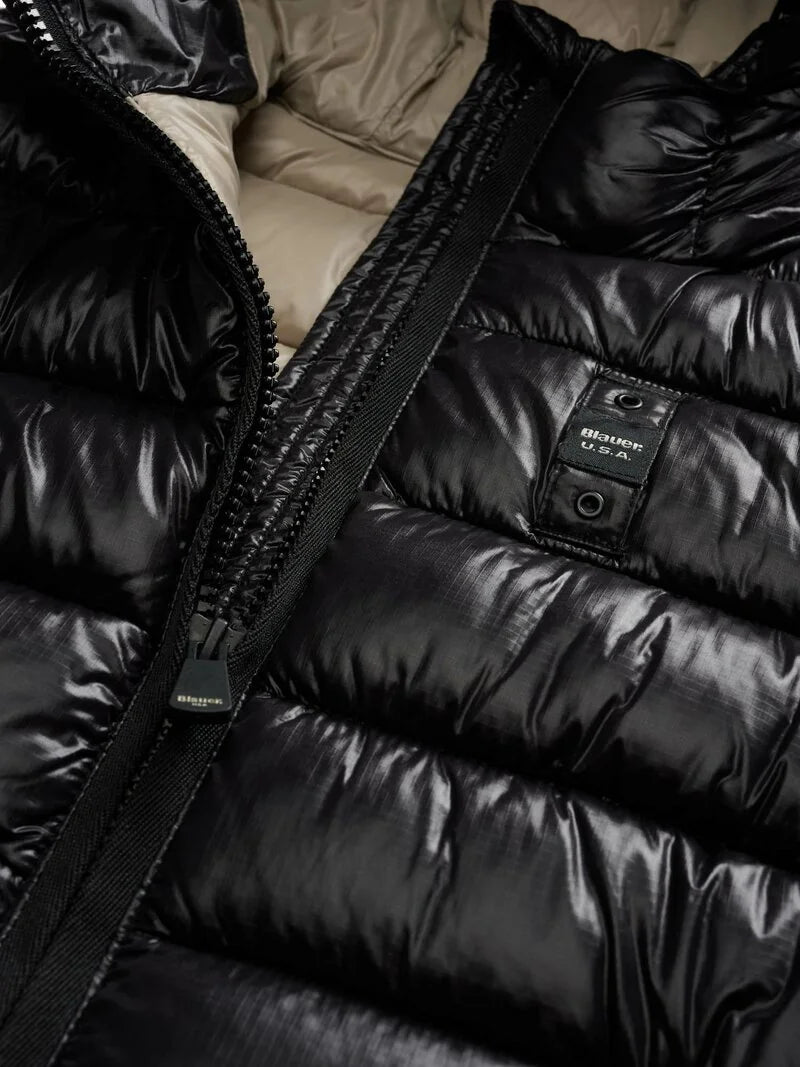 BLAUER GIUBBETTO A RIGHE CAROLL 25WBLDC02072-006648 NERO 999