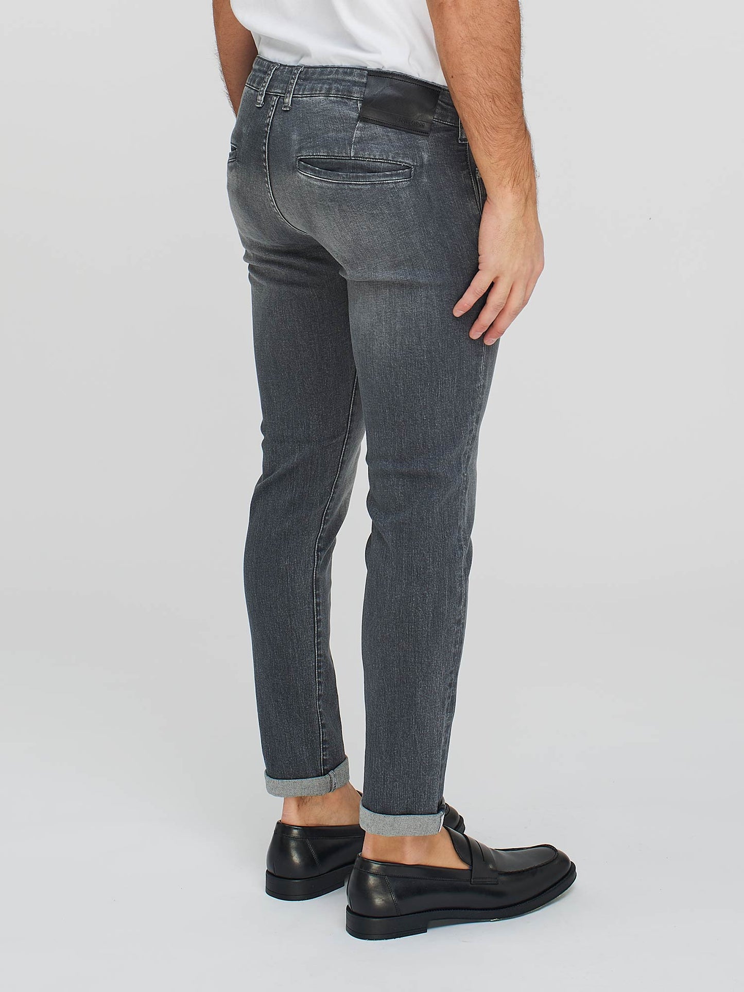 UNIFORM JEANS NEW DENVER SLIM GRIGIO TASCA AMERICA