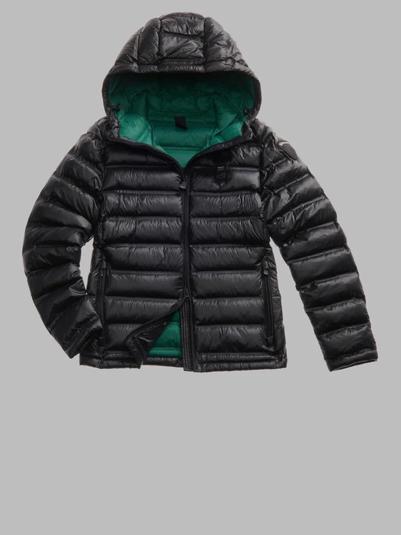 BLAUER GIUBBETTO DONNA INTERNO IN CONTRASTO ELLIS 25WBLDC02177-007284 NERO 999