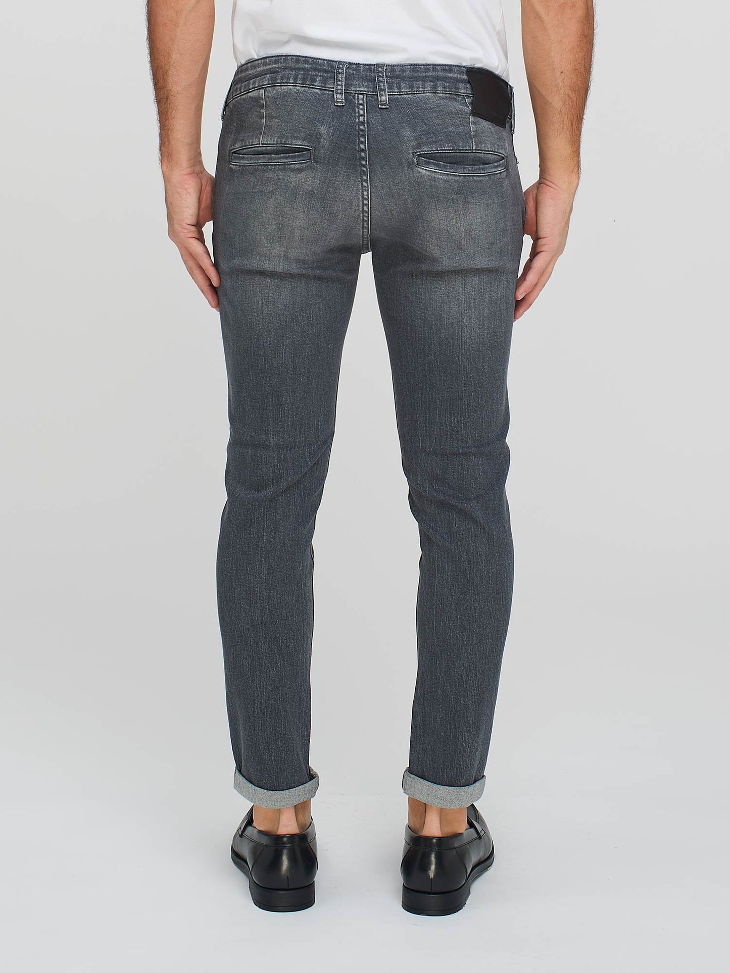 UNIFORM JEANS NEW DENVER SLIM GRIGIO TASCA AMERICA