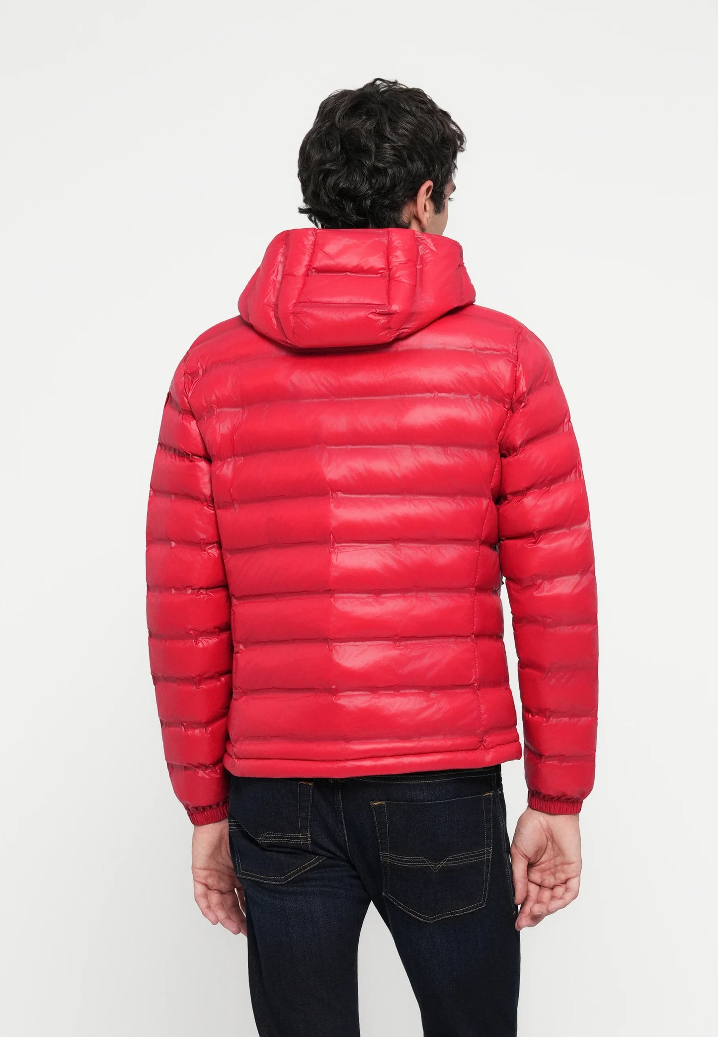 BLAUER GIUBBETTO TERMOSALDATO CON CAPPUCCIO CHARLES 25WBLUC02132-007284 ROSSO 522