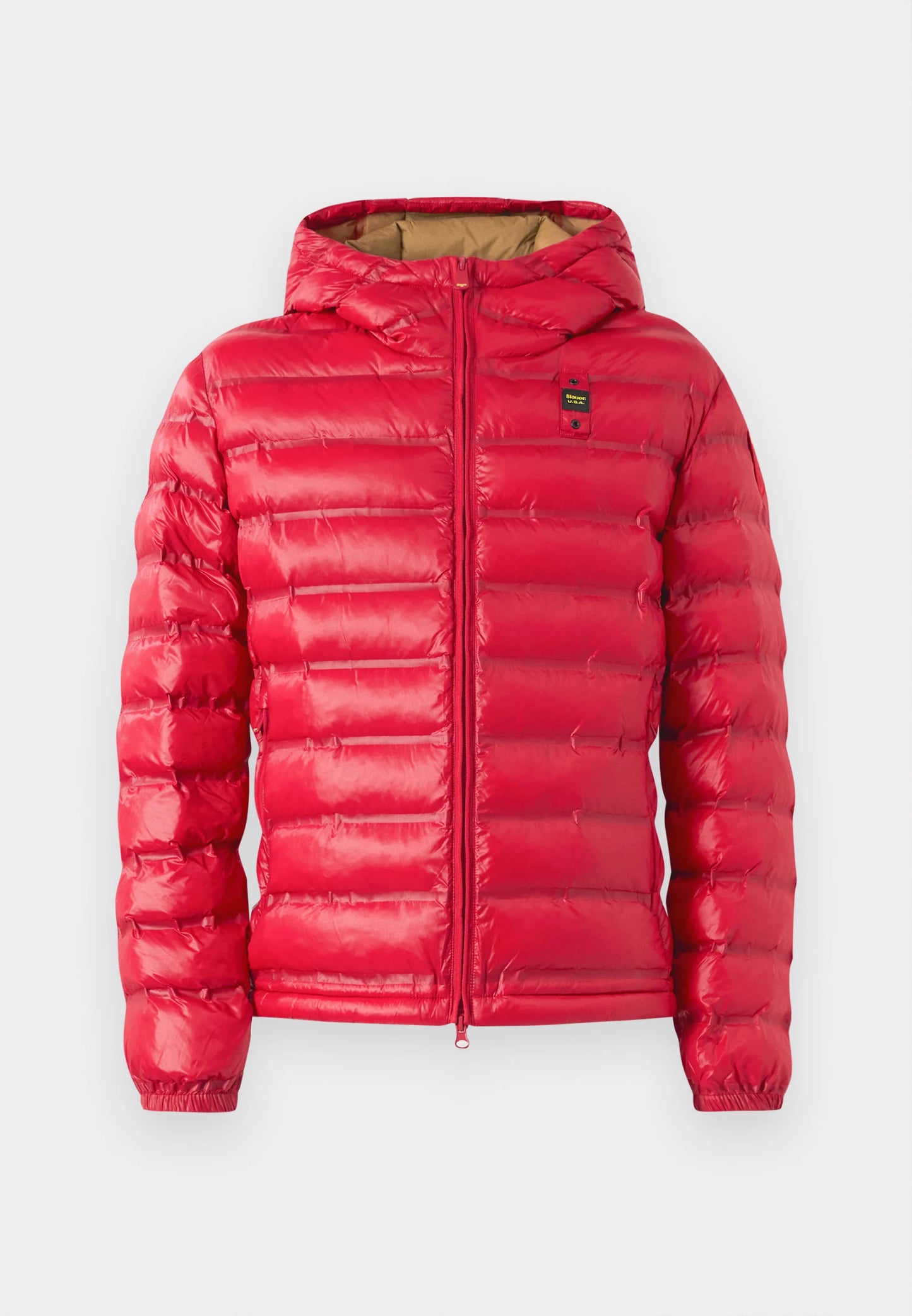 BLAUER GIUBBETTO TERMOSALDATO CON CAPPUCCIO CHARLES 25WBLUC02132-007284 ROSSO 522