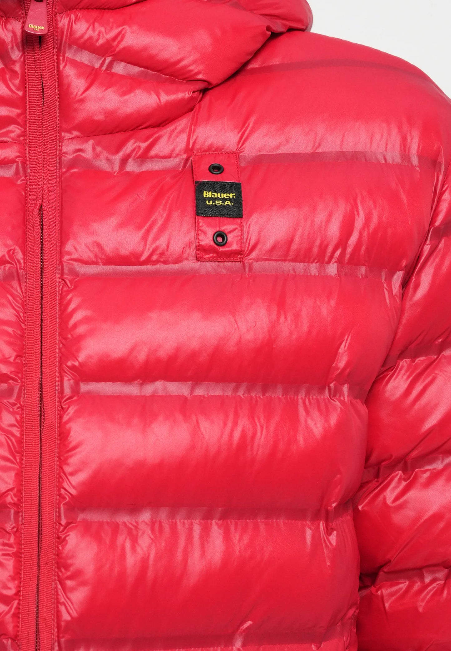 BLAUER GIUBBETTO TERMOSALDATO CON CAPPUCCIO CHARLES 25WBLUC02132-007284 ROSSO 522