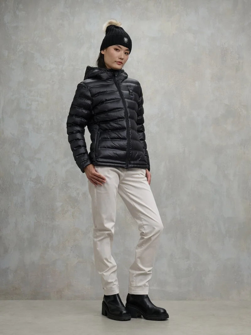 BLAUER GIUBBETTO DONNA INTERNO IN CONTRASTO ELLIS 25WBLDC02177-007284 NERO 999