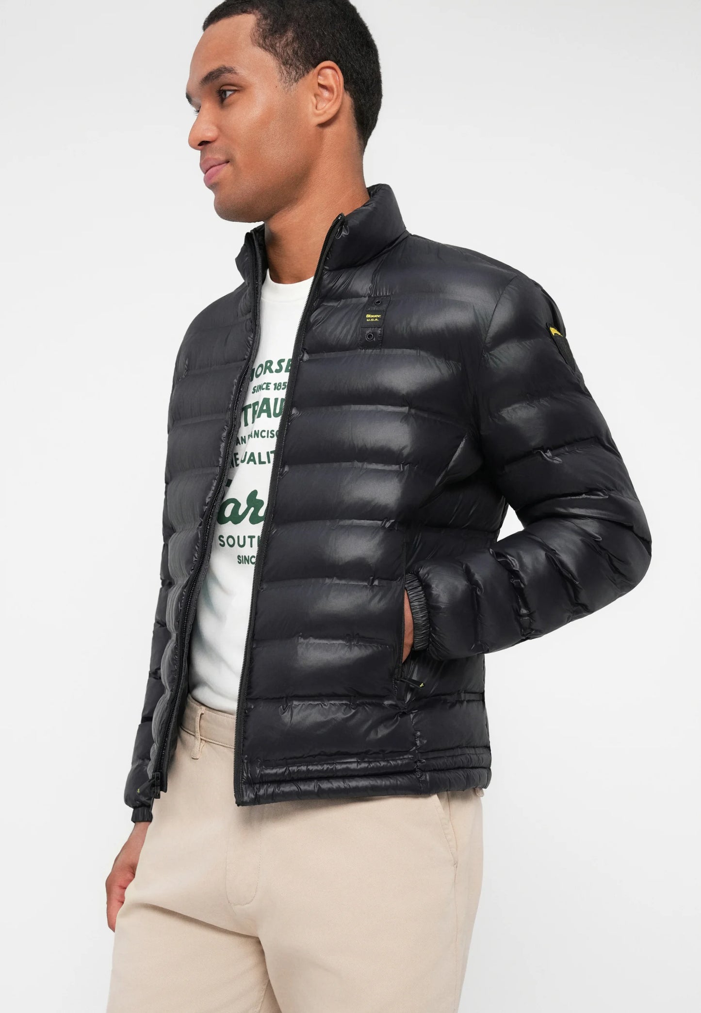 BLAUER GIUBBETTO TERMOSALDATO SEWALL 25WBLUC02131-007284 NERO 999