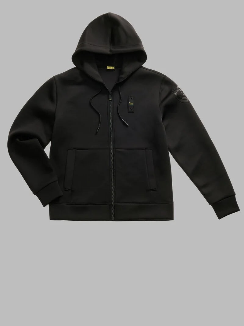 FELPA BLAUER SCUBA CON CAPUCCIO COLBY
