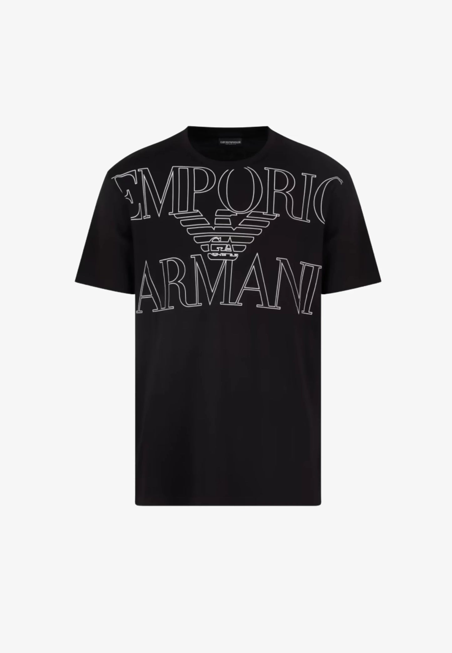 T-SHIRT EA7 UOMO MEZZA MANICA EM000574 AF12326 NERO