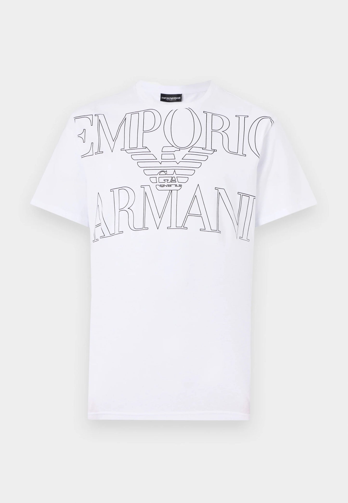 T-SHIRT EA7 UOMO MEZZA MANICA EM000574 AF12326 BIANCO 2