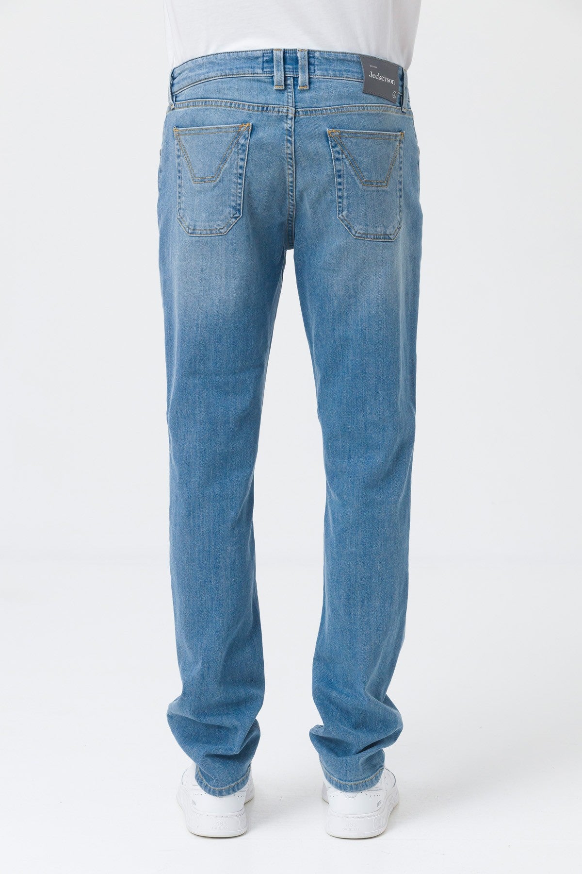 JECKERSON JEANS SLIM FIT DENIM CHIARO