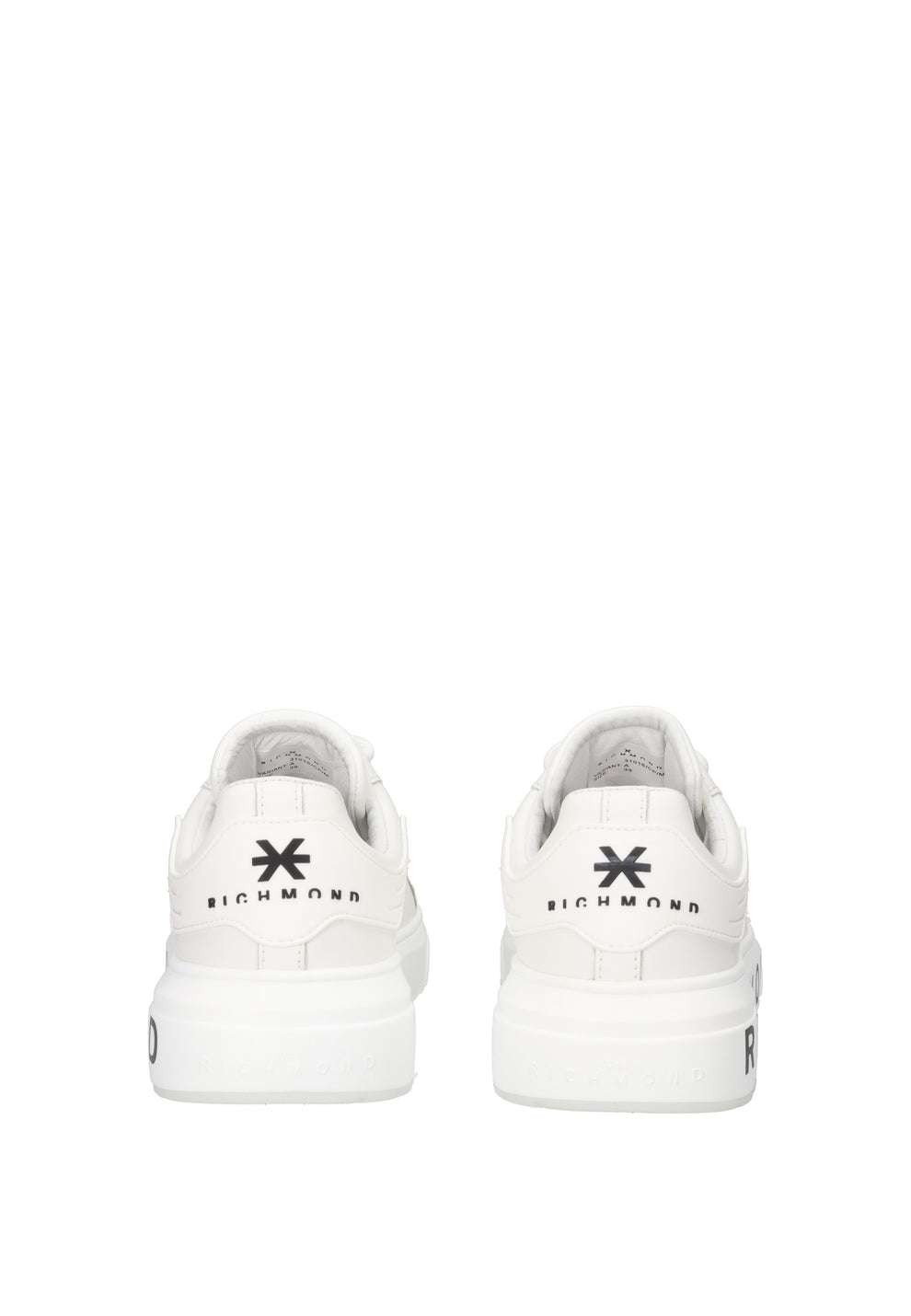 RICHMOND SCARPE SNEAKERS UOMO IN PELLE LOGO JOHN RICHMOND BIANCO