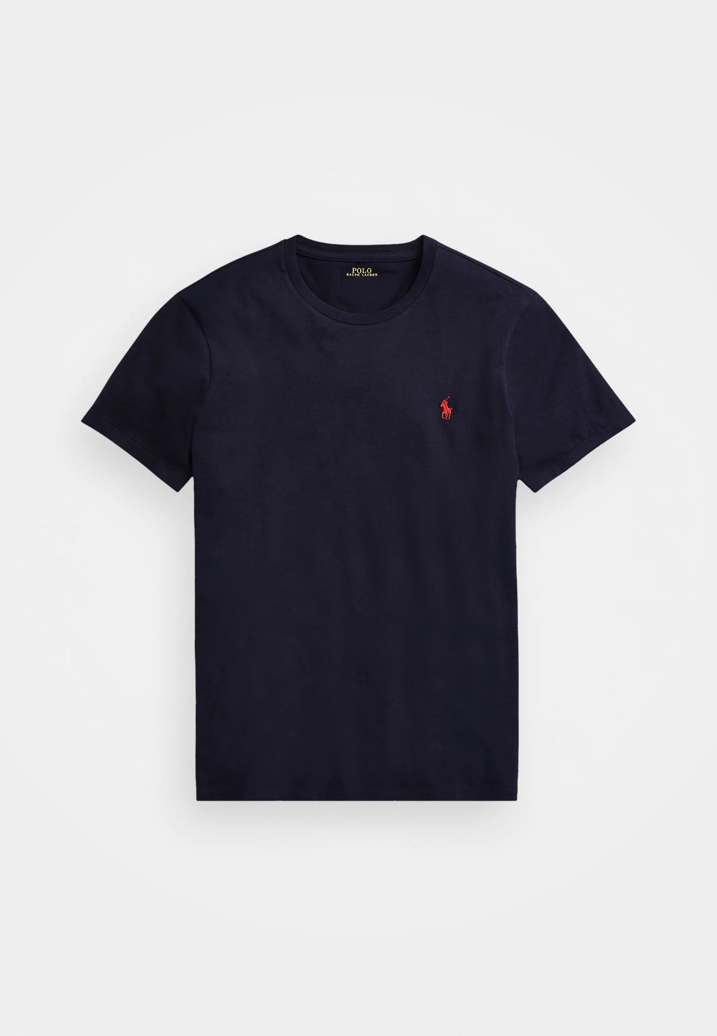 T-SHIRT RALPH LAUREN MAGLIETTA IN JERSEY CUSTOM SLIM FIT BLU