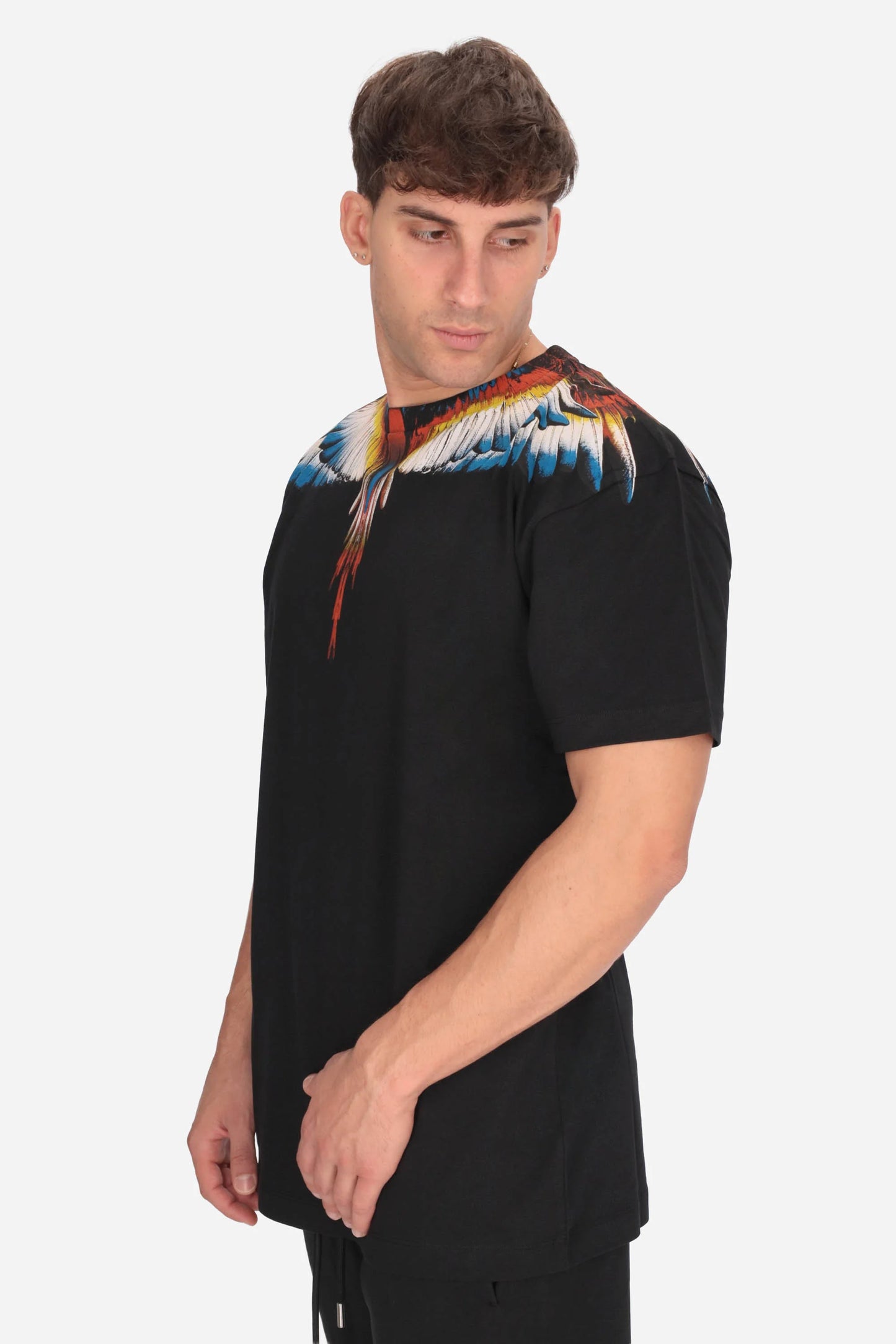 T-Shirt Con Stampa Aquila County Of Milan