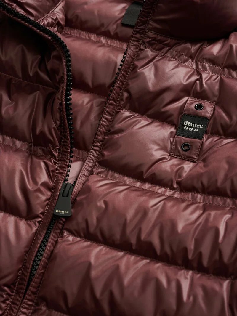 BLAUER PIUMINO CON COLLO ALLA COREANA GEORGIA 25WBLDC03092-006719 RED 50A