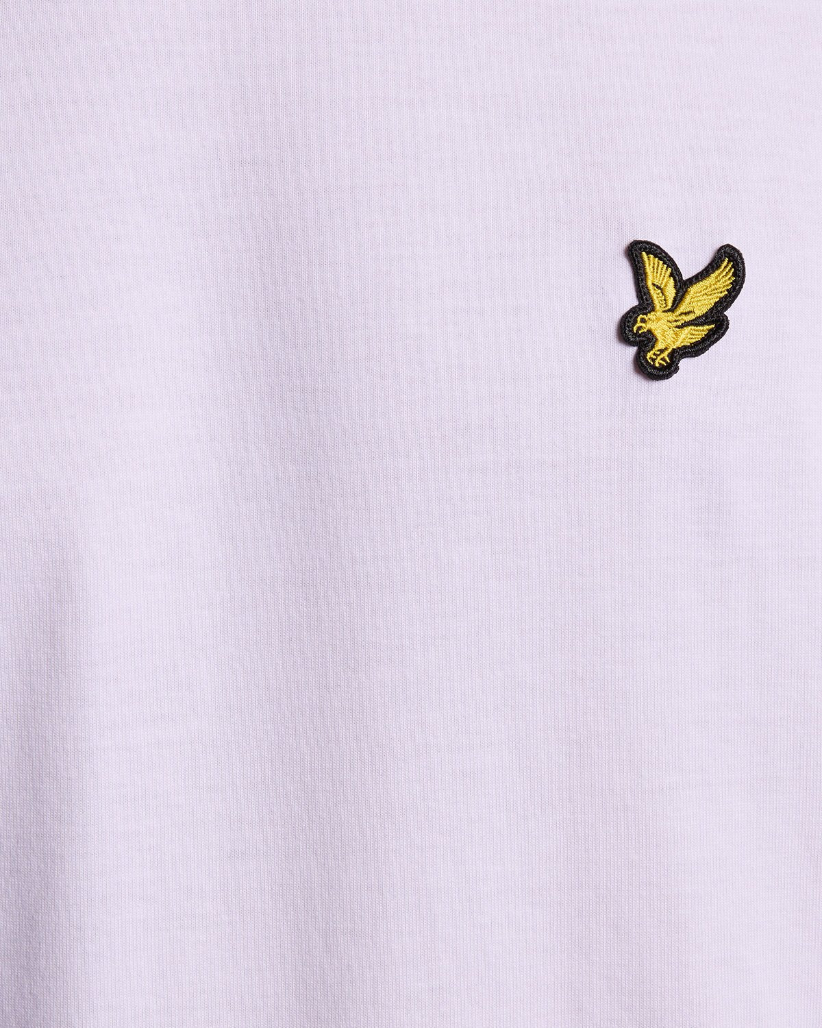 T-SHIRT LYLE & SCOTT MEZZA MANICA GIROCOLLO COTONE BASIC BIANCO