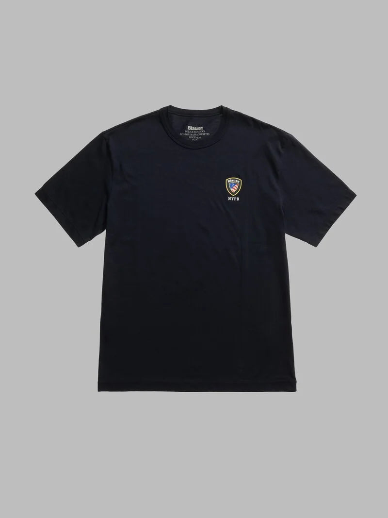 BLAUER T-SHIRT FAXON 2284-7480 MEZZA MANICA BLU