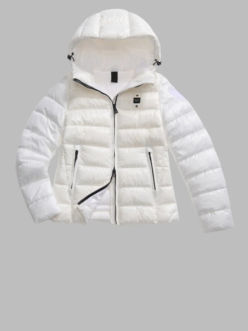 BLAUER GIUBBETTO A RIGHE CAROLL 25WBLDC02072-006648 BIANCO OTTICO 100
