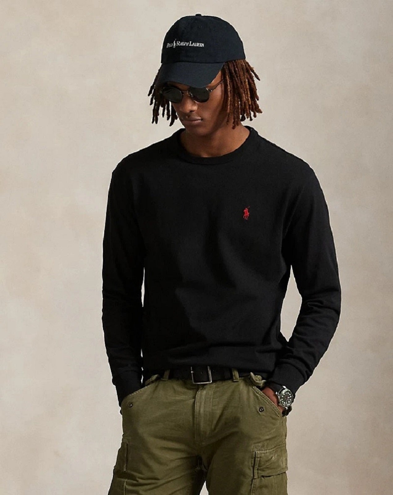 T-shirt Ralph Lauren Maglietta a maniche lunghe Classic-Fit