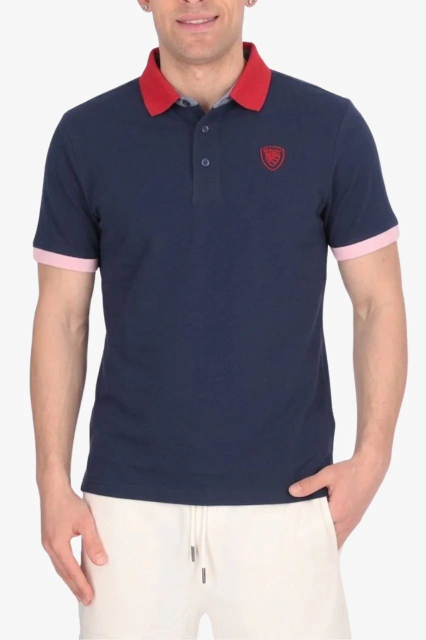 BLAUER POLO DABNEY 26SBLUT02304-007481 BLU 88