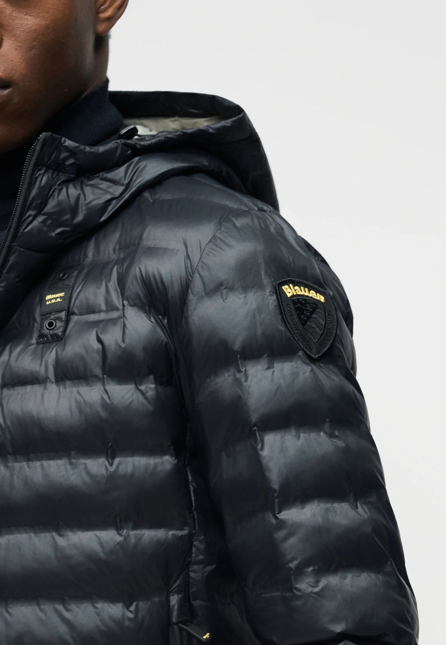 BLAUER PIUMINO CHARLES 100 GR 26SBLUC02179-007104 NERO 999