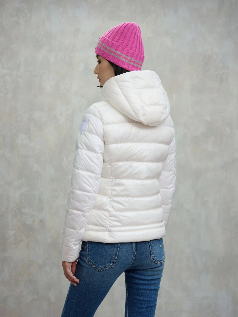 BLAUER GIUBBETTO A RIGHE CAROLL 25WBLDC02072-006648 BIANCO OTTICO 100