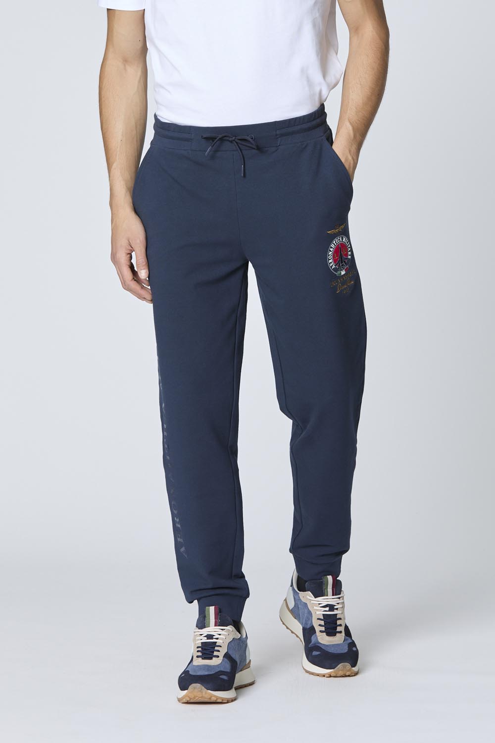 PANTALONE AERONAUTICA MILITARE SPORTIVO DIAVOLI ROSSI