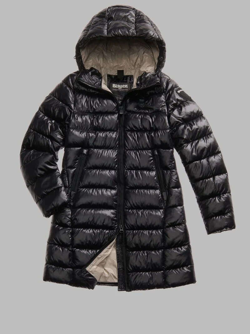 BLAUER GIUBBETTO LUNGO MICRO RIP ADELAIDE 25WBLDK02069-006648 NERO 999