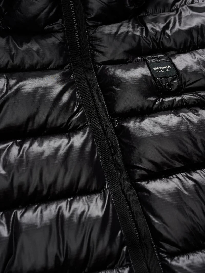 BLAUER GIUBBETTO LUNGO MICRO RIP ADELAIDE 25WBLDK02069-006648 NERO 999