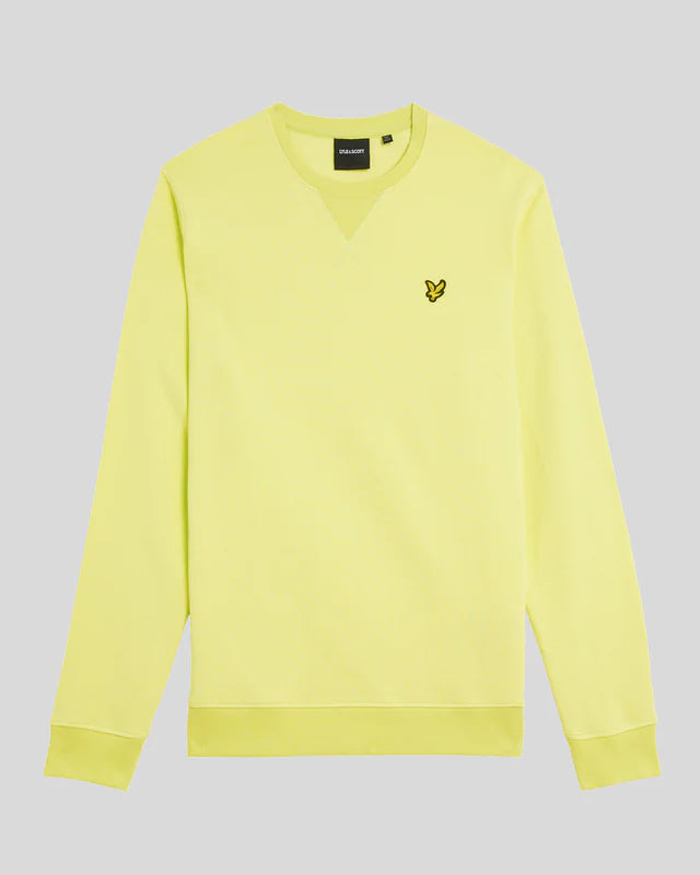 FELPA LYLE & SCOTT GIROCOLLO UNICA TINTA