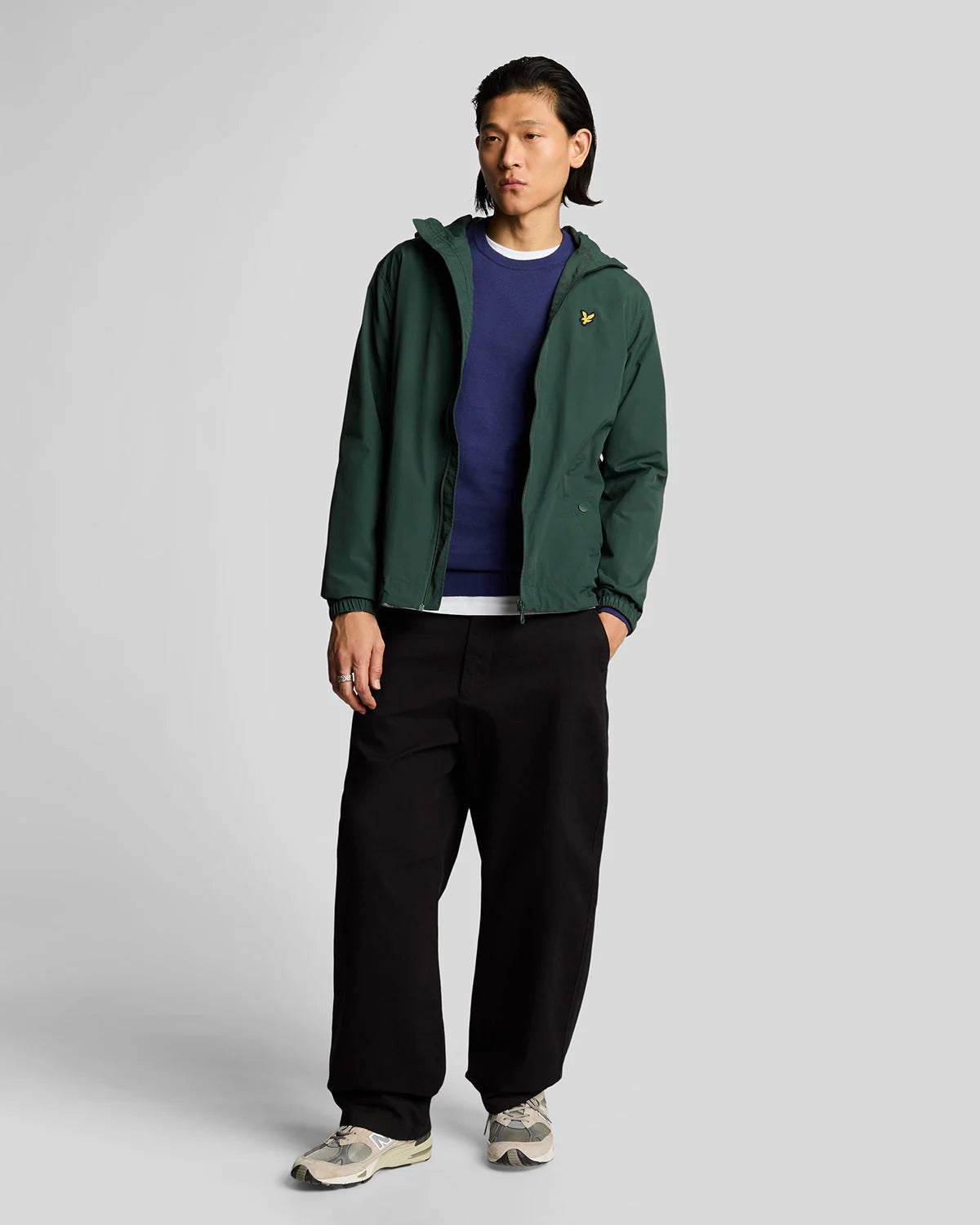 MAGLIONE GIROCOLLO LYLE & SCOTT UNICA TINTA