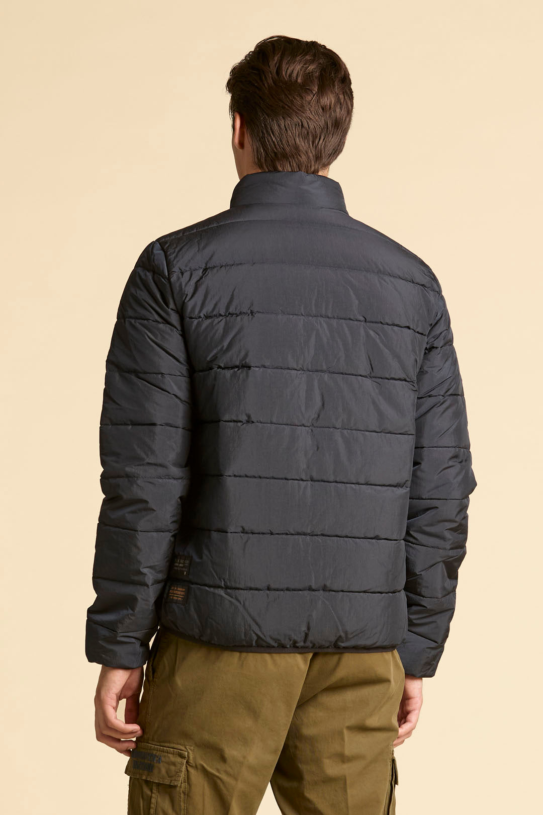 GIUBBINO IN NYLON CDRINKLE CANGIANTE AERONAUTICA MILITARE BLU
