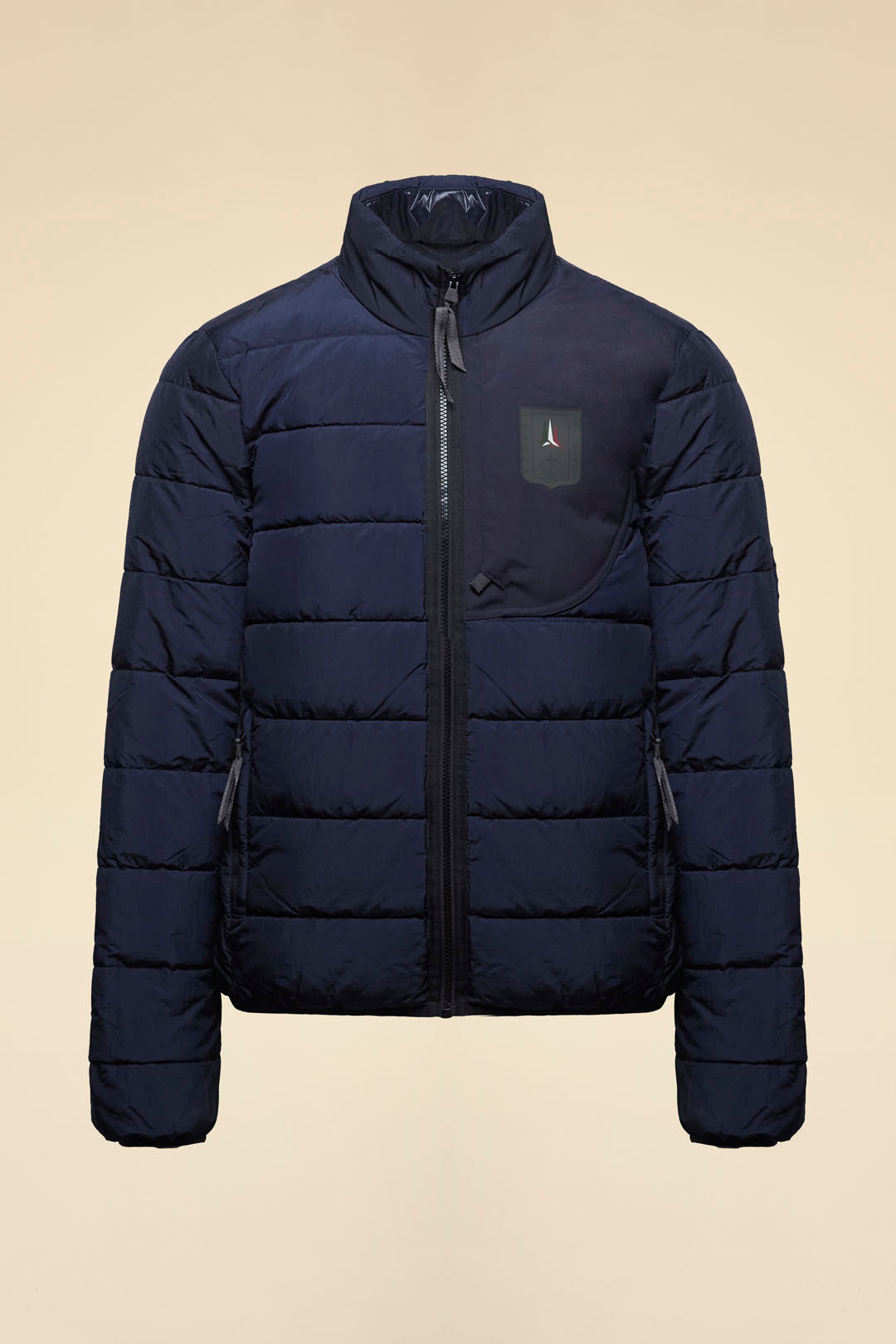 GIUBBINO IN NYLON CDRINKLE CANGIANTE AERONAUTICA MILITARE BLU