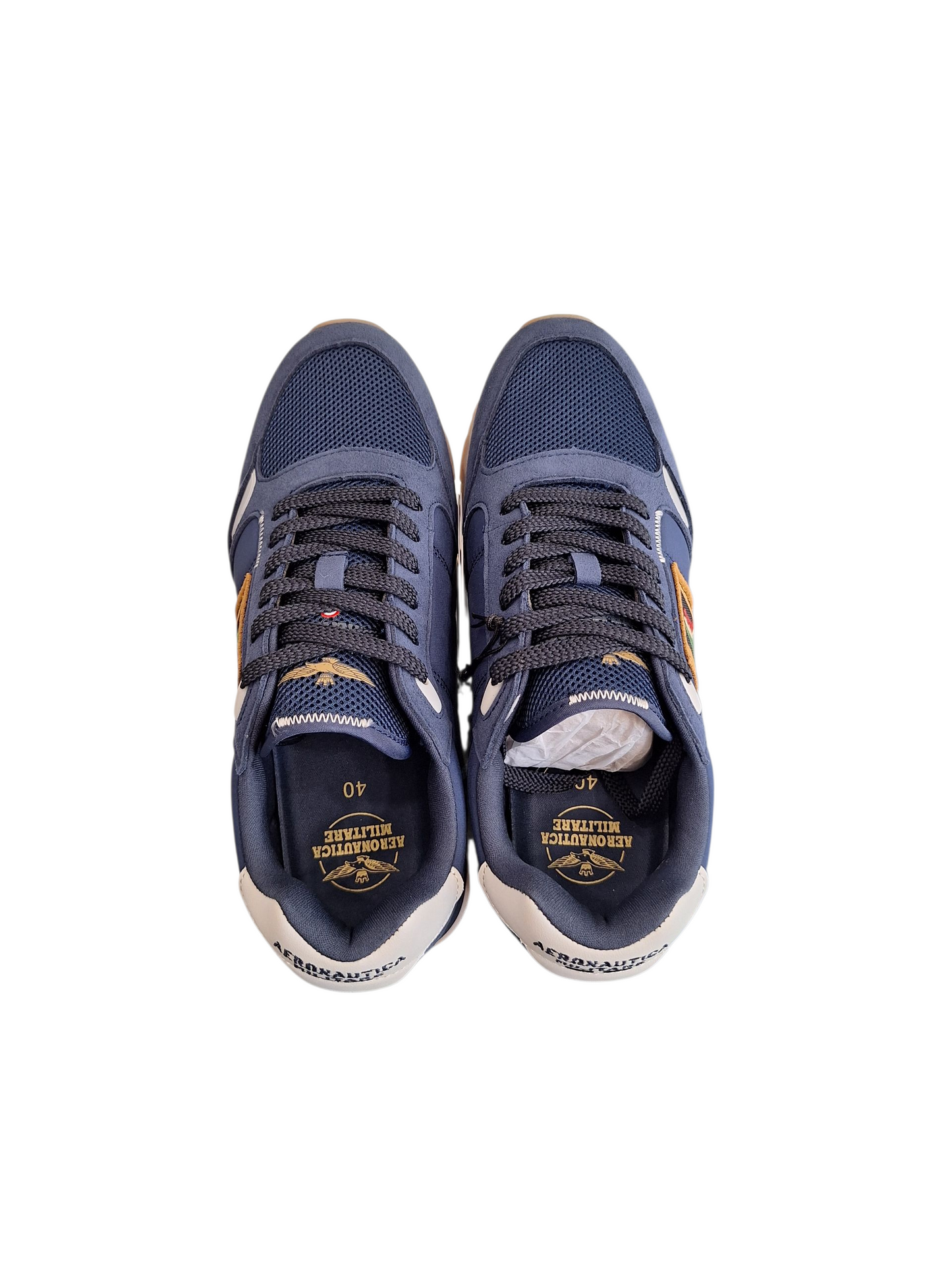 SCARPE AERONAUTICA MILITARE FRECCE TRICOLORI UOMO BLU