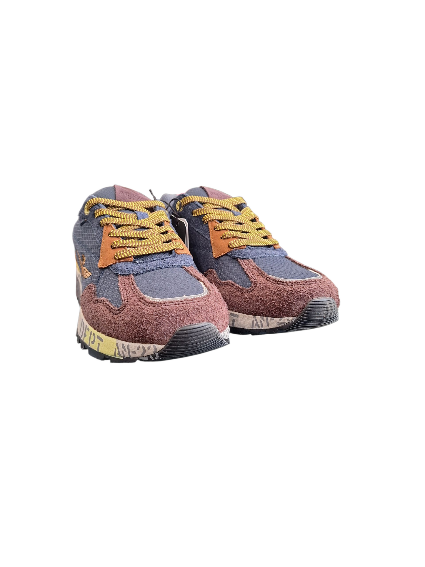 SCARPE AERONAUTICA MILITARE FRECCE TRICOLORI UOMO BORDEAUX PILOT