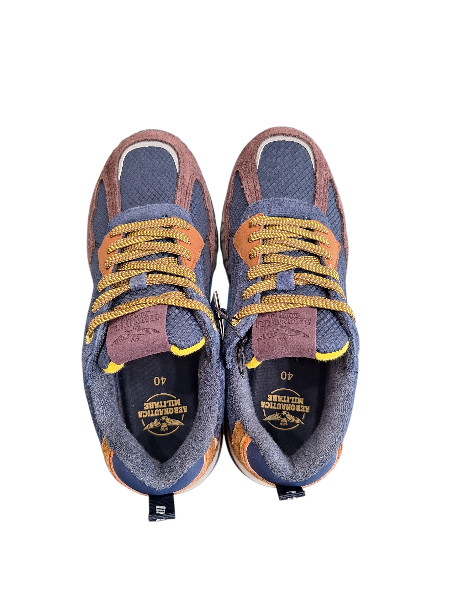 SCARPE AERONAUTICA MILITARE FRECCE TRICOLORI UOMO BORDEAUX PILOT