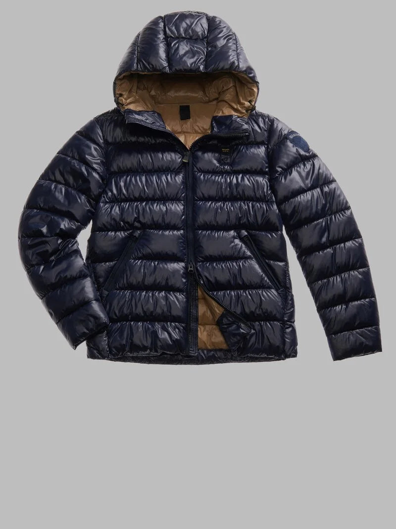 BLAUER GIUBBETTO UOMO IN NYLON ECO ADAMS 25WBLUC02079-A05958 BLU 888