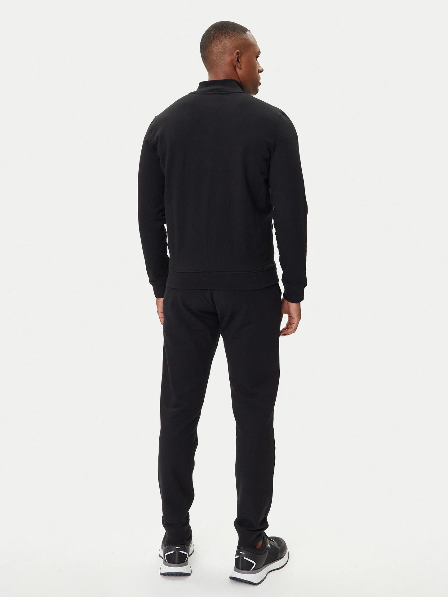 Aeronautica Militare Tuta con cappuccio removibile Nero Regular Fit