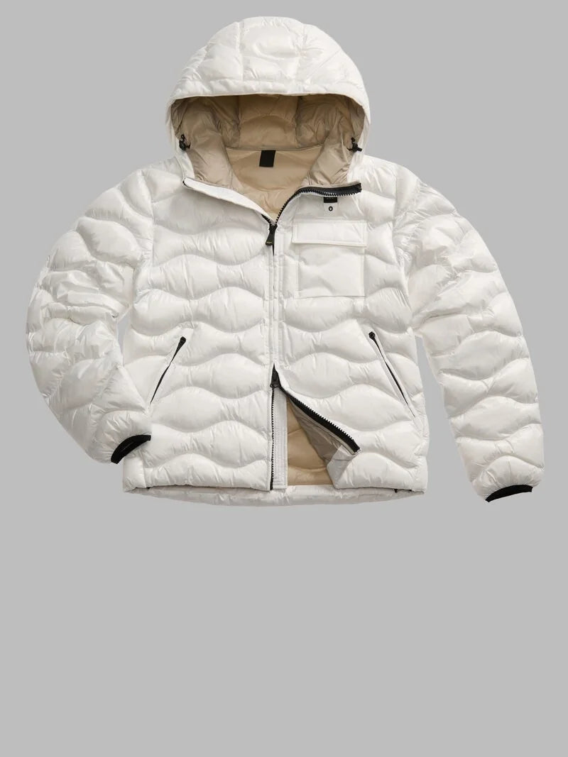 BLAUER GIUBBETTO CON TASCHINO BRYANT 25WBLUC02080-005958 BIANCO OTTICO 100