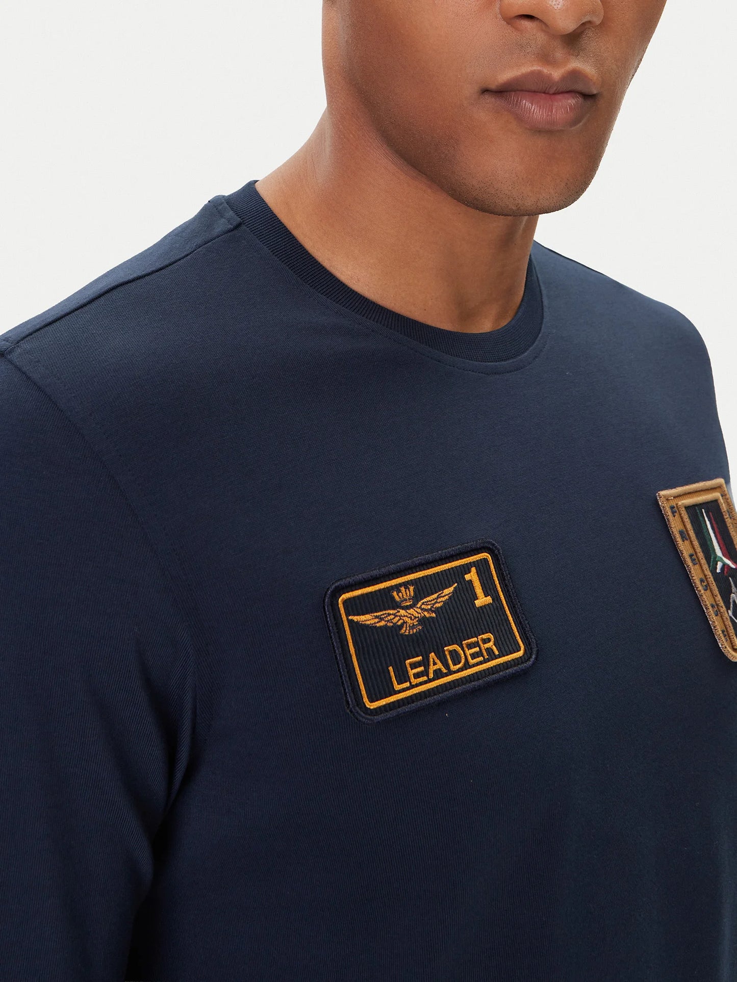 T-SHIRT AERONAUTICA MILITARE MANICA LUNGA REGULAR FIT