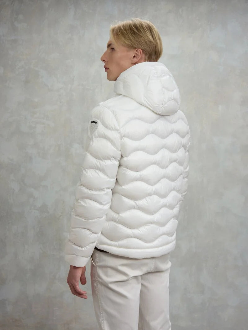 BLAUER GIUBBETTO CON TASCHINO BRYANT 25WBLUC02080-005958 BIANCO OTTICO 100