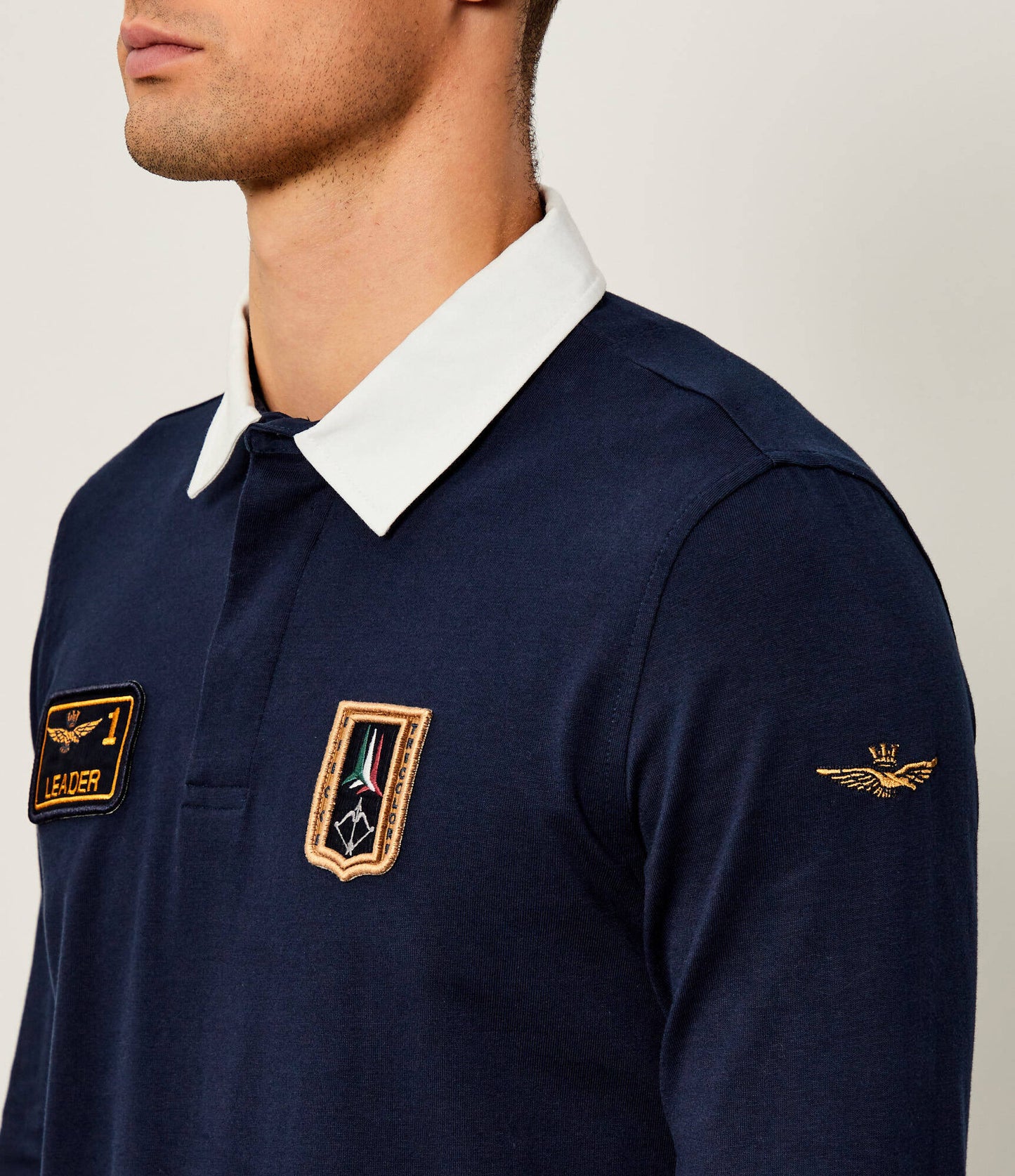 POLO AERONAUTICA MILITARE FRECCE TRICOLIRI BLU