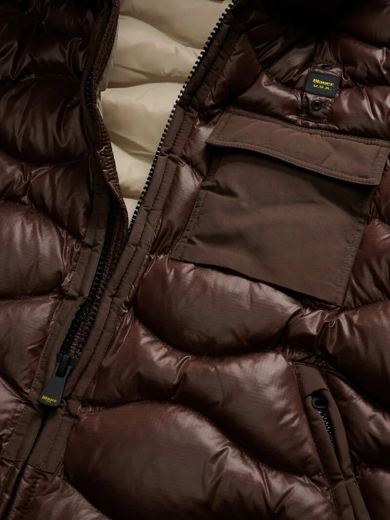 BLAUER GIUBBETTO CON TASCHINO BRYANT 25WBLUC02080-005958 CASTAGNA 365