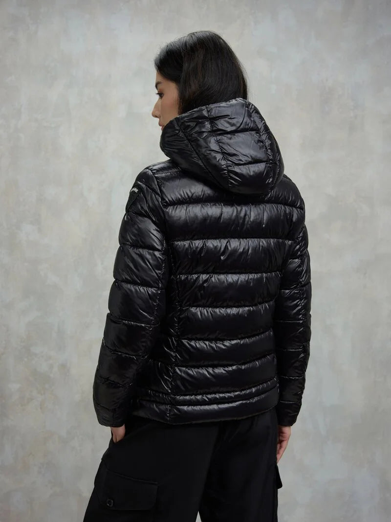 BLAUER GIUBBETTO A RIGHE CAROLL 25WBLDC02072-006648 NERO 999