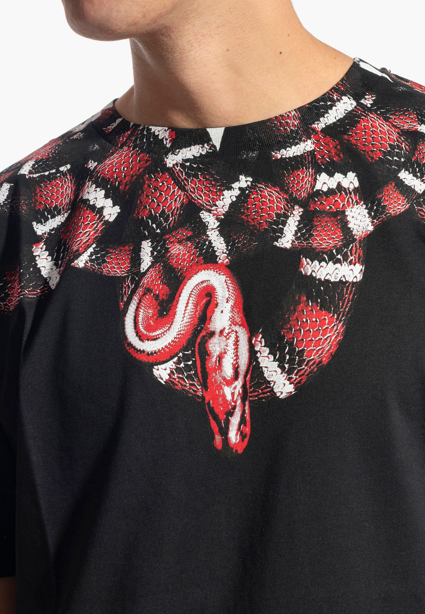T-Shirt Con Stampa Serpenti County Of Milan