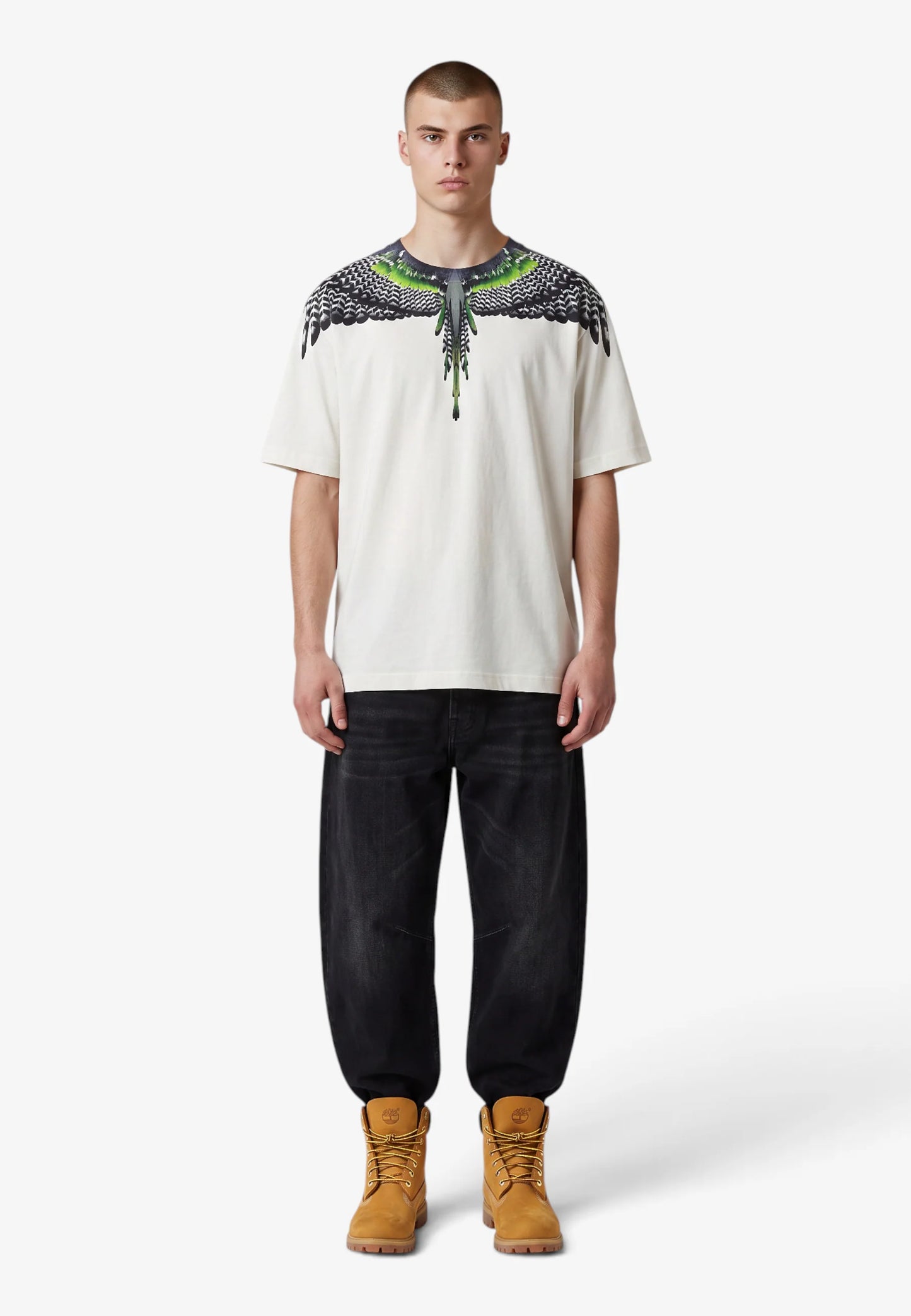 MARCELO BURLON COUNTY OF MILAN T-SHIRT F6CMMATH040