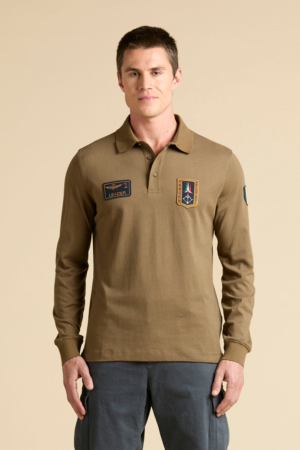 AERONAUTICA MILITARE POLO MANICA LUNGA 262PO1941UJ00703