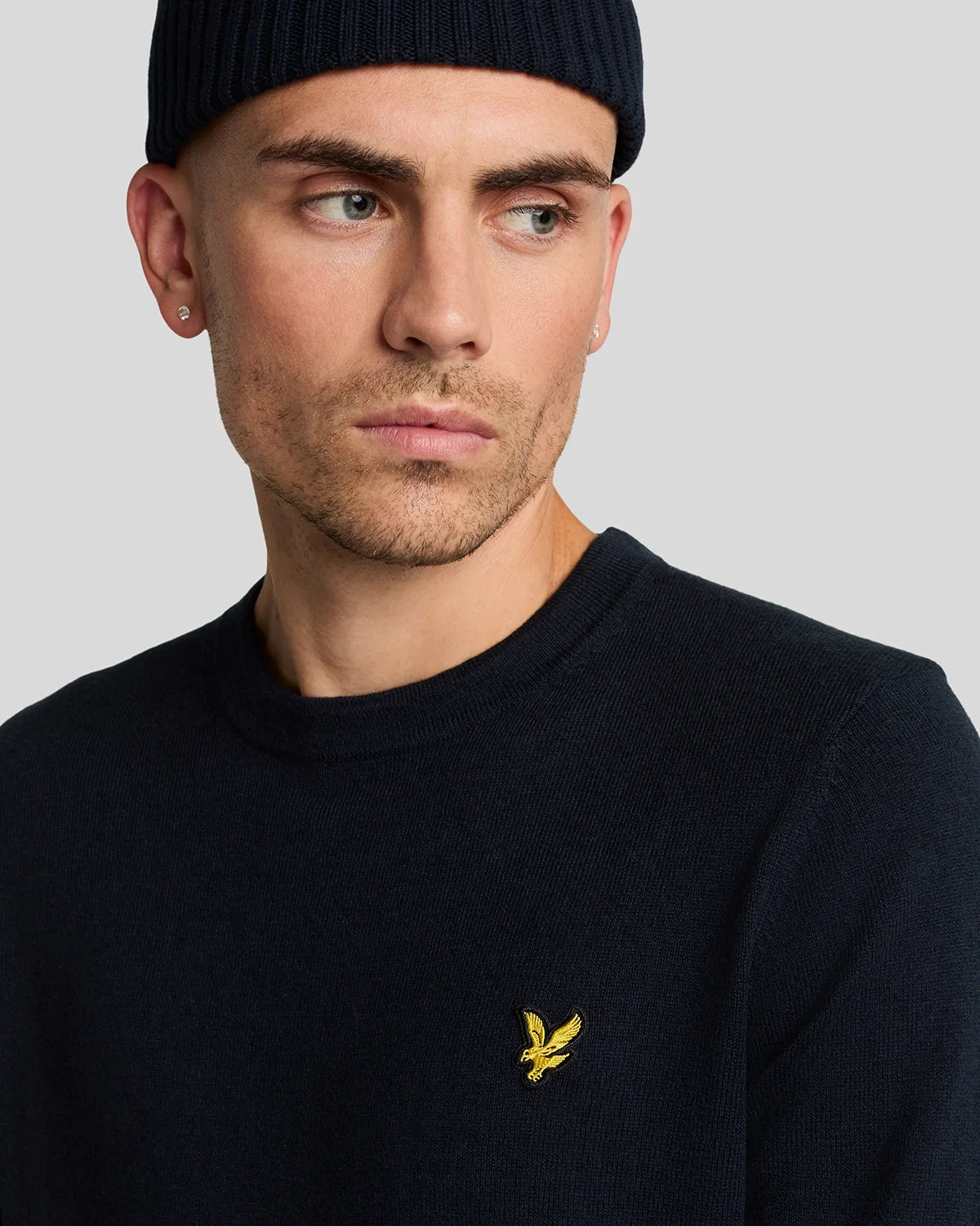 LYLE & SCOTT MAGLIONE GIROCOLLO LANA MERINO KN2110VC Z271