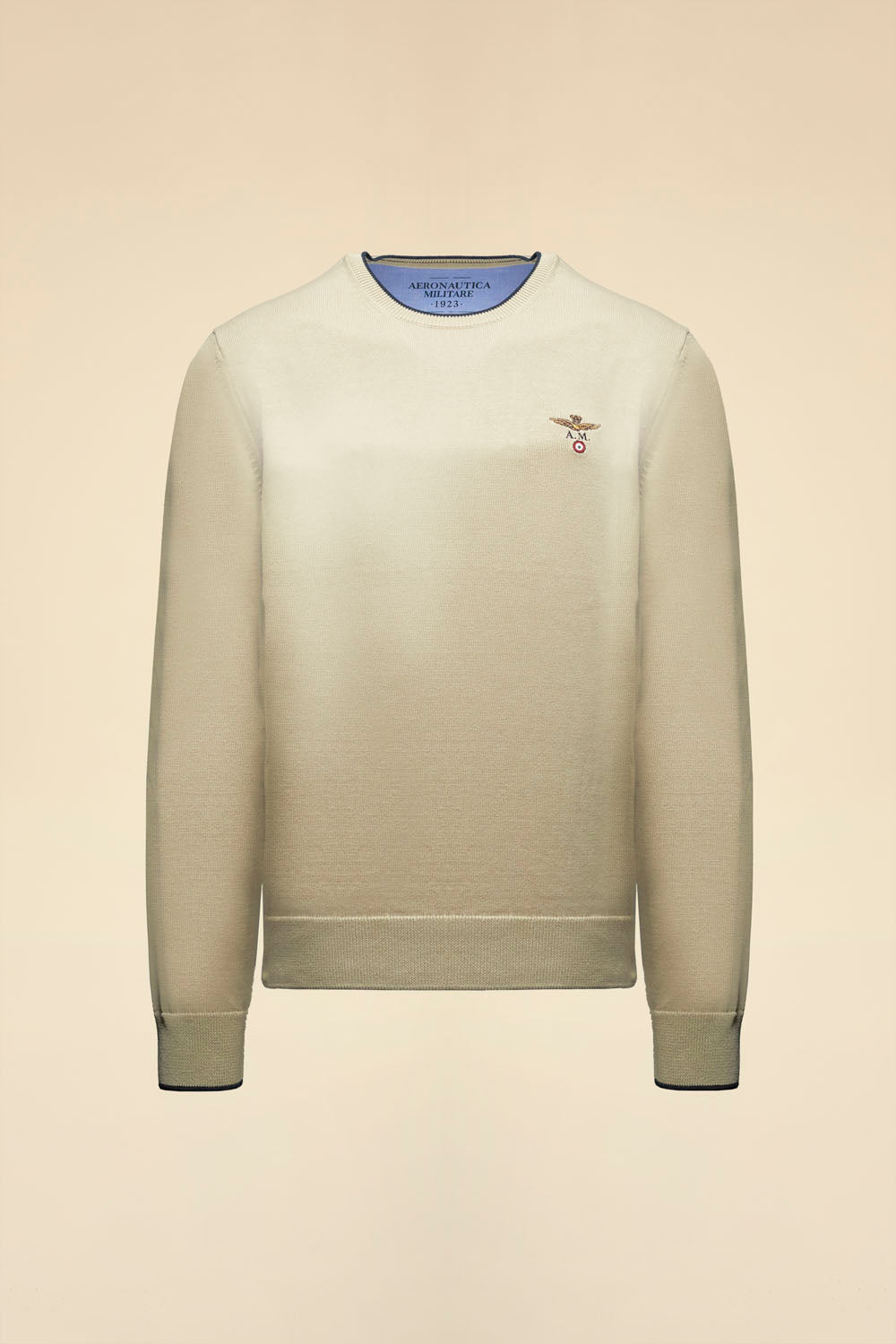 AERONAUTICA MILITARE MAGLIONCINO UOMO CON AQUILA RICAMATA 262MA163UL00506