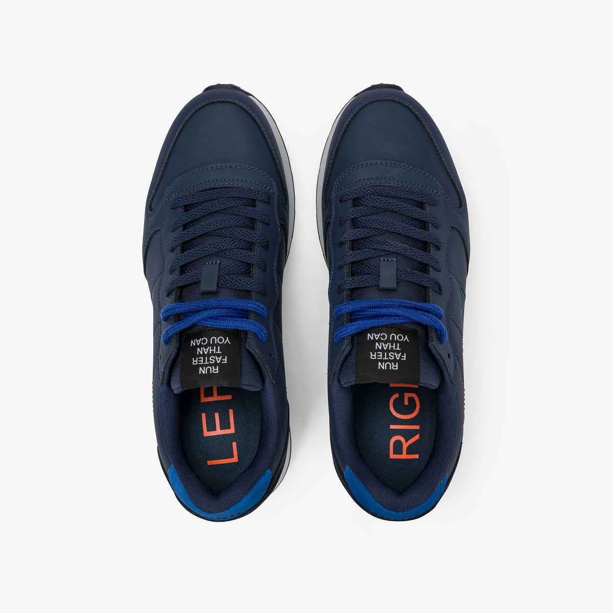 SUN 68 SCARPE Sneaker Tom Classic in pelle navy blue Z46103
